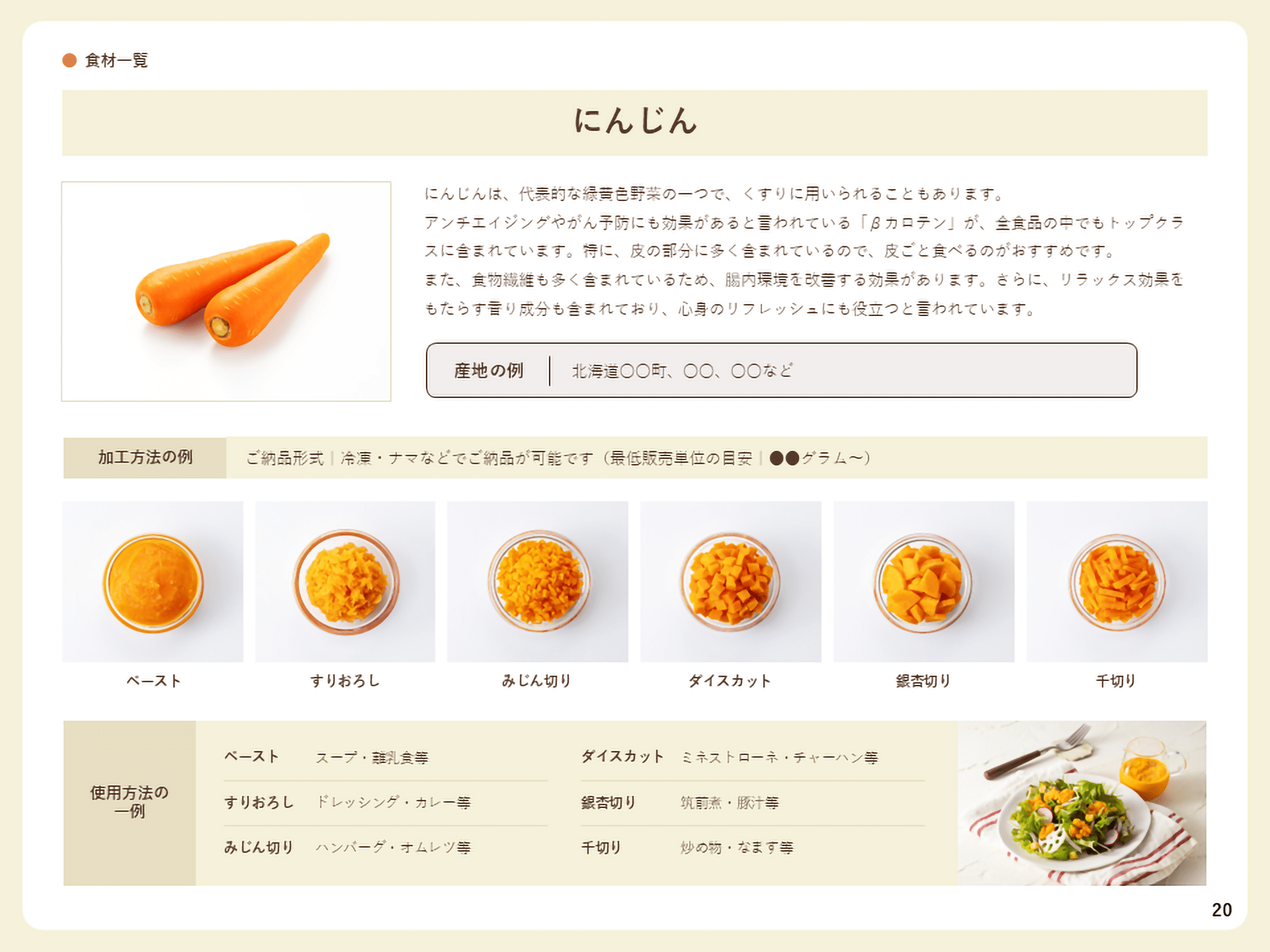 会社紹介資料サンプル